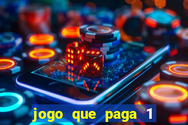 jogo que paga 1 real no pix